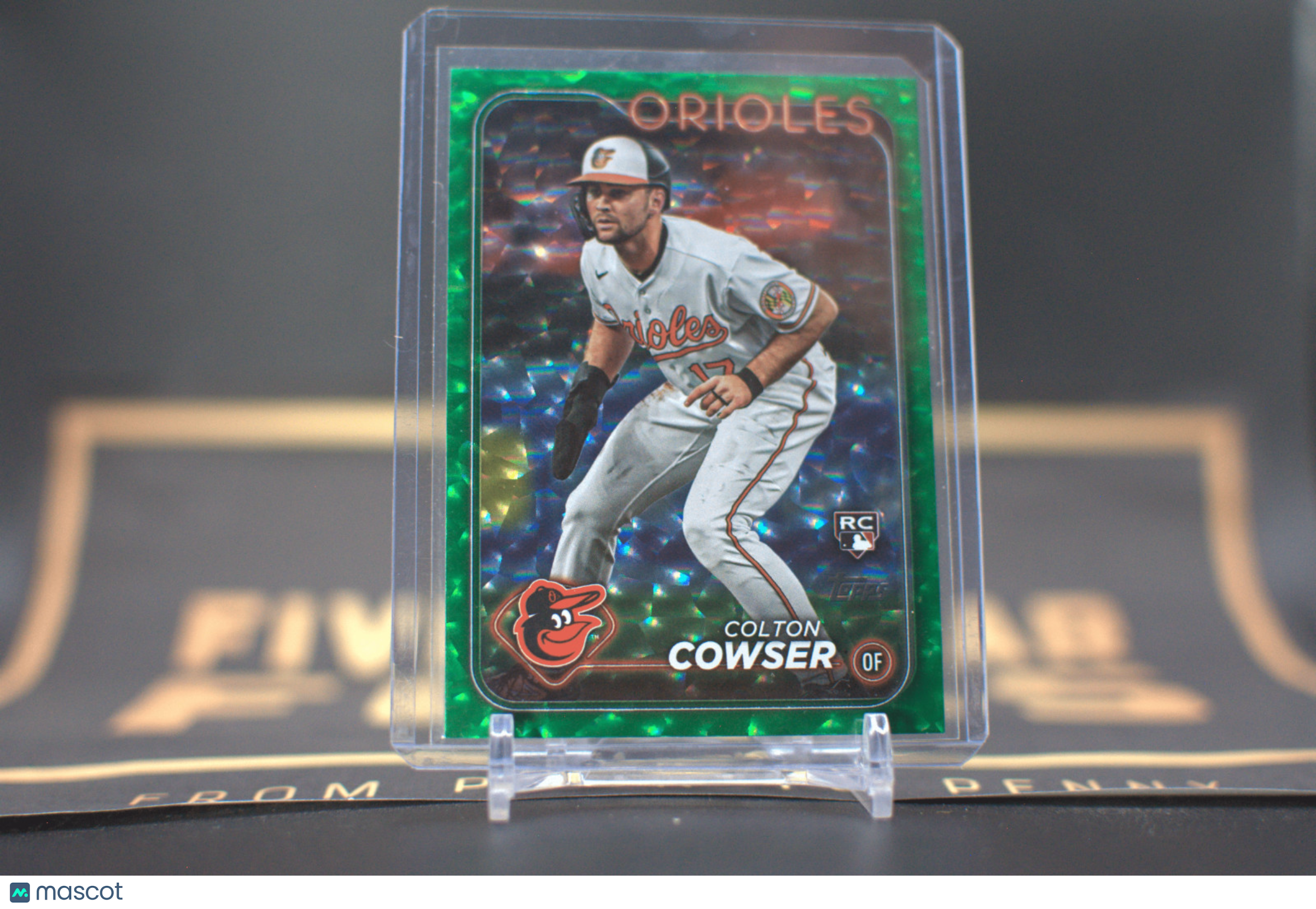 2024 Topps: Colton Cowser [Green Crackle Foil] #257