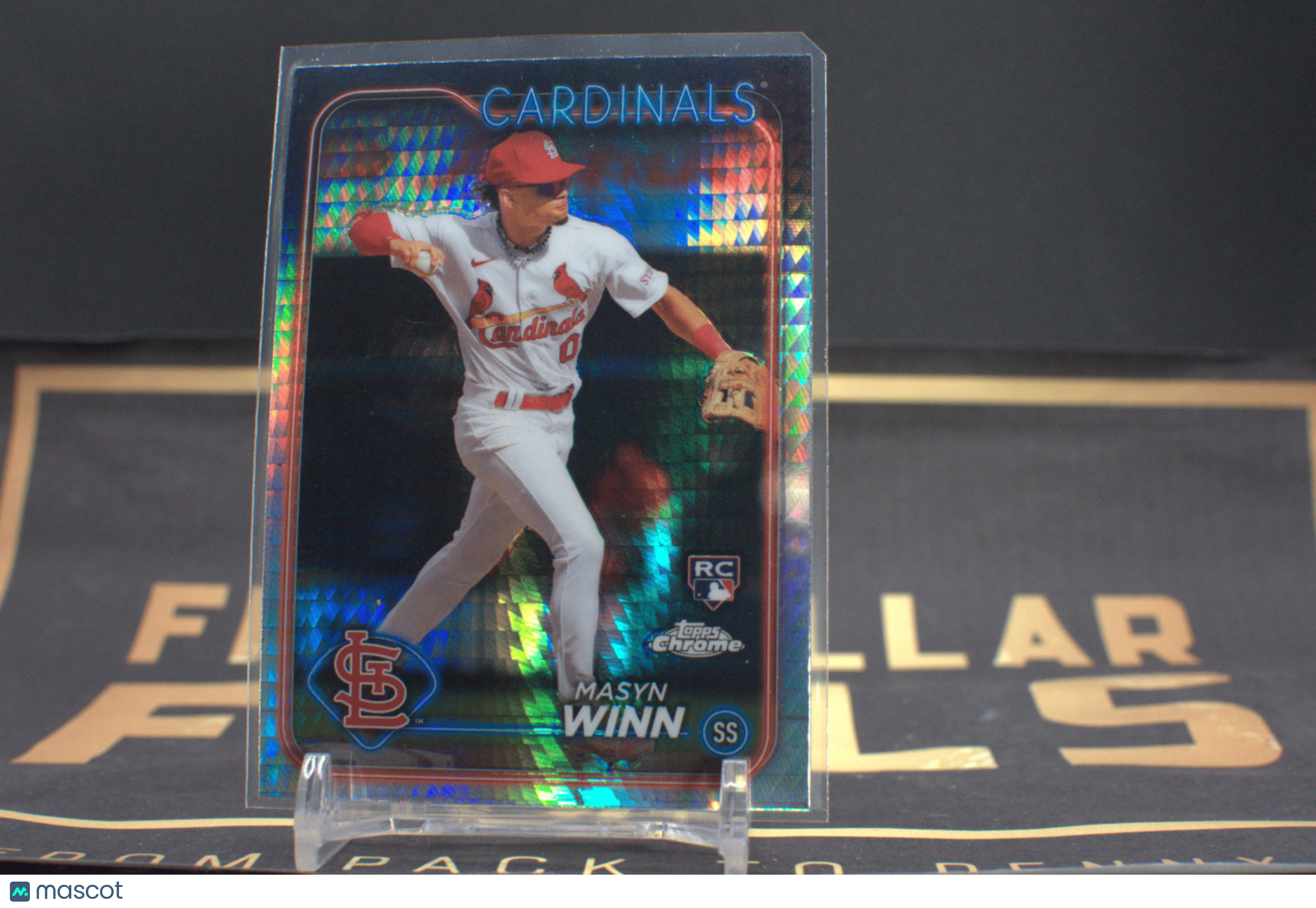 2024 Topps Chrome Masyn Winn Rookie Prism Refractor #189