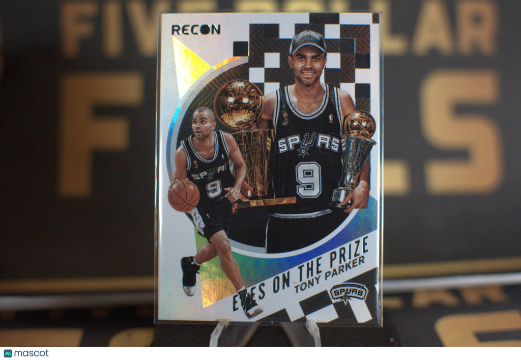 2020-21 Panini Recon Eyes on the Prize Tony Parker #18 HOF