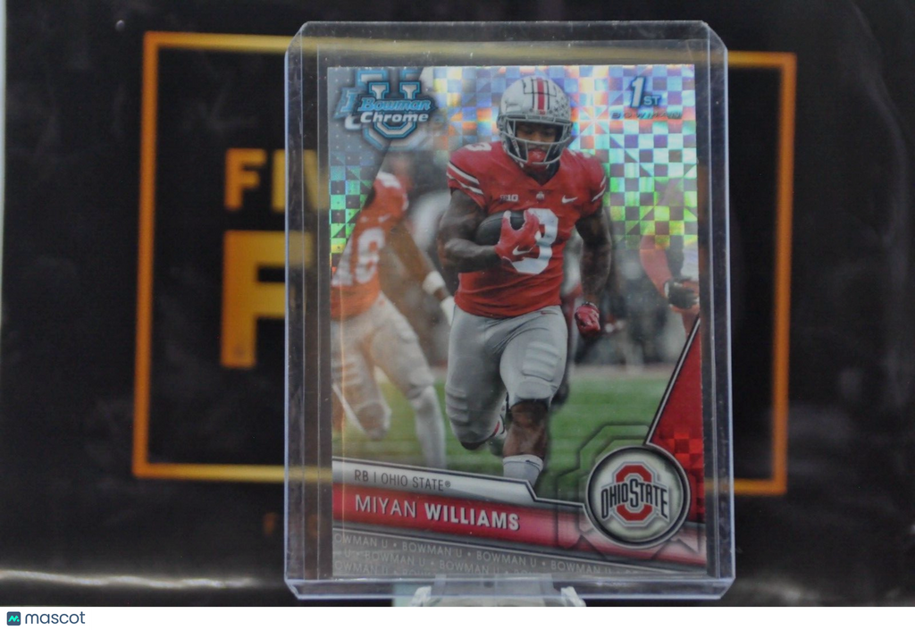 2023 Bowman Chrome University: Miyan Williams [Xfractor] #110