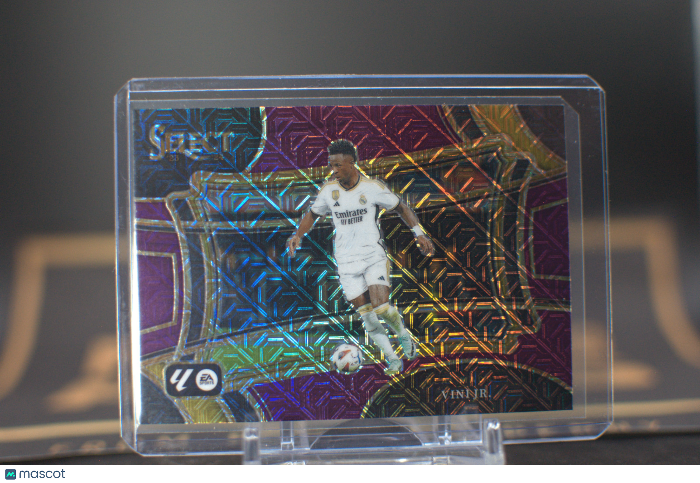 2023 Panini Select La Liga: Vini Jr. [Purple Mojo] #222