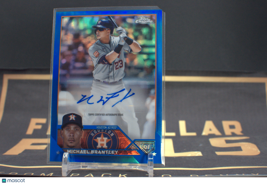 2023 Topps Chrome Update Series - Autographs #AC-MBR Michael Brantley (AU)