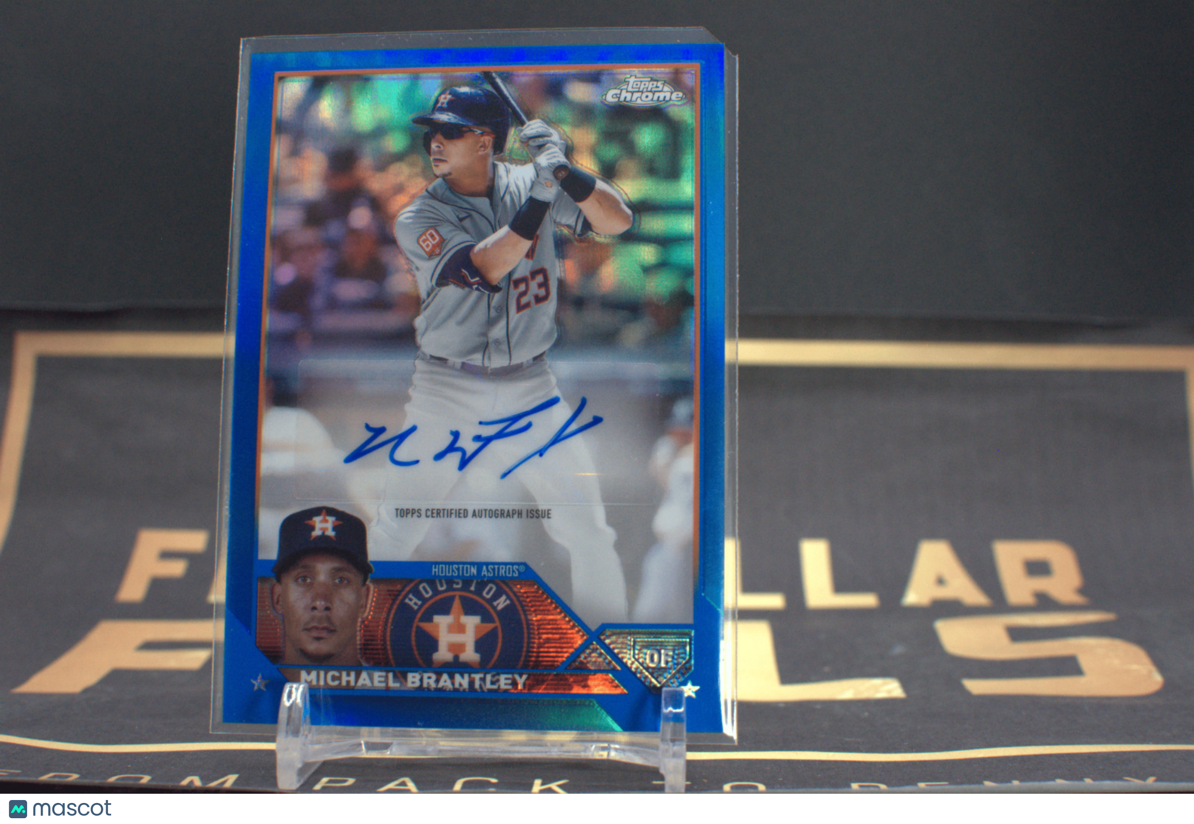 2023 Topps Chrome Update Series - Autographs #AC-MBR Michael Brantley (AU)