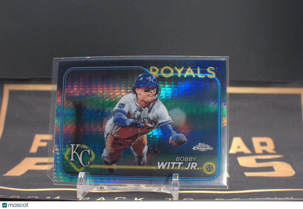 2024 Topps Chrome Bobby Witt Jr Hyper Prism Refractor #120
