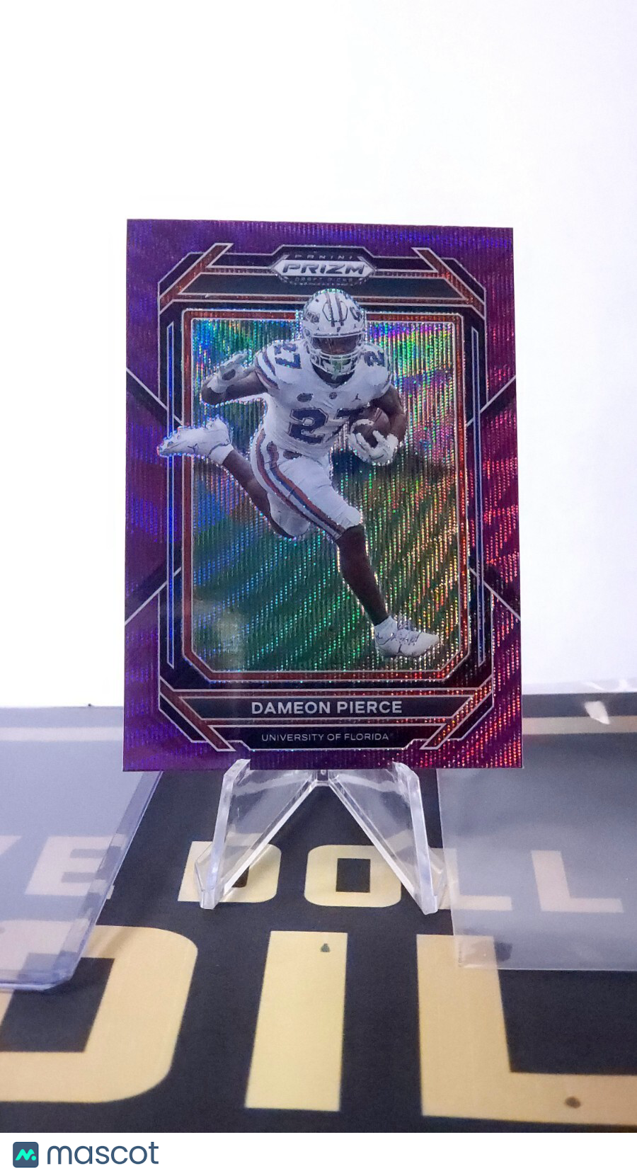 2023 Panini Prizm Draft Picks: Dameon Pierce [Purple Wave] #22