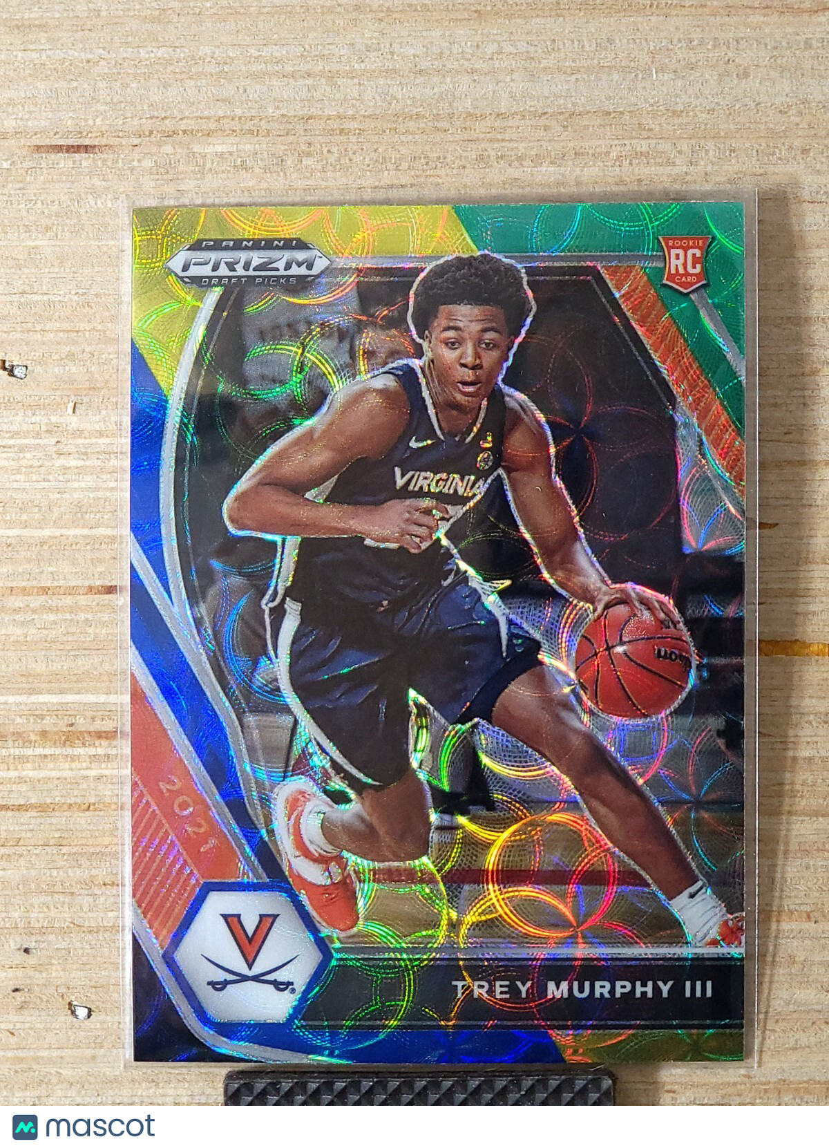 2021-22 Panini Prizm Draft Picks - Trey Murphy III #40 Choice Yellow Blue Green