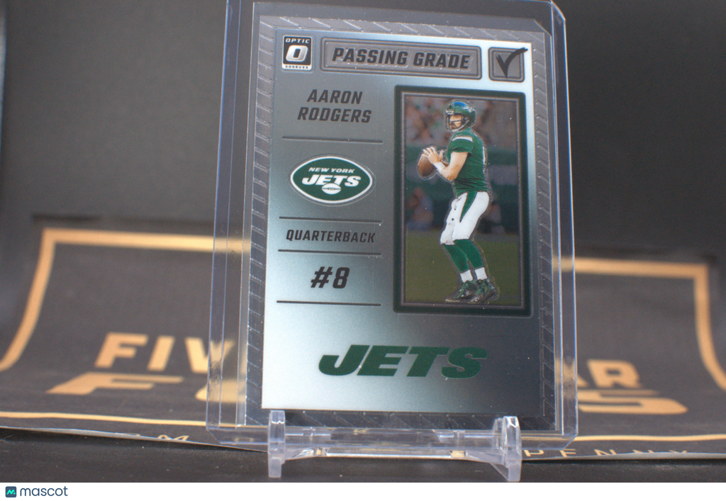 2023 Donruss Optic Passing Grade: Aaron Rodgers #PG-AR **Free Shipping @ $10+**