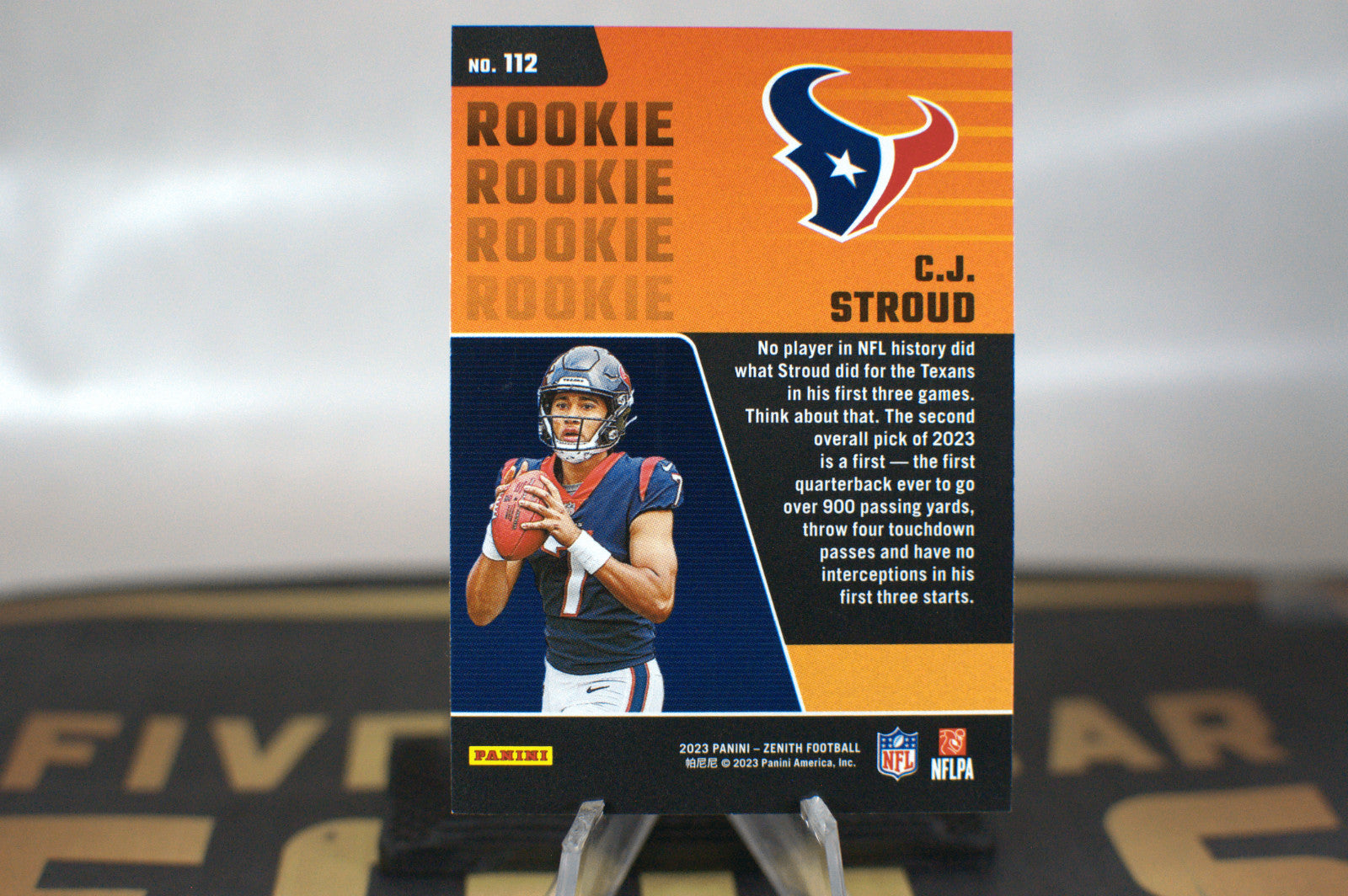 2023 Panini Zenith: C.J. Stroud [Red Zone] #112