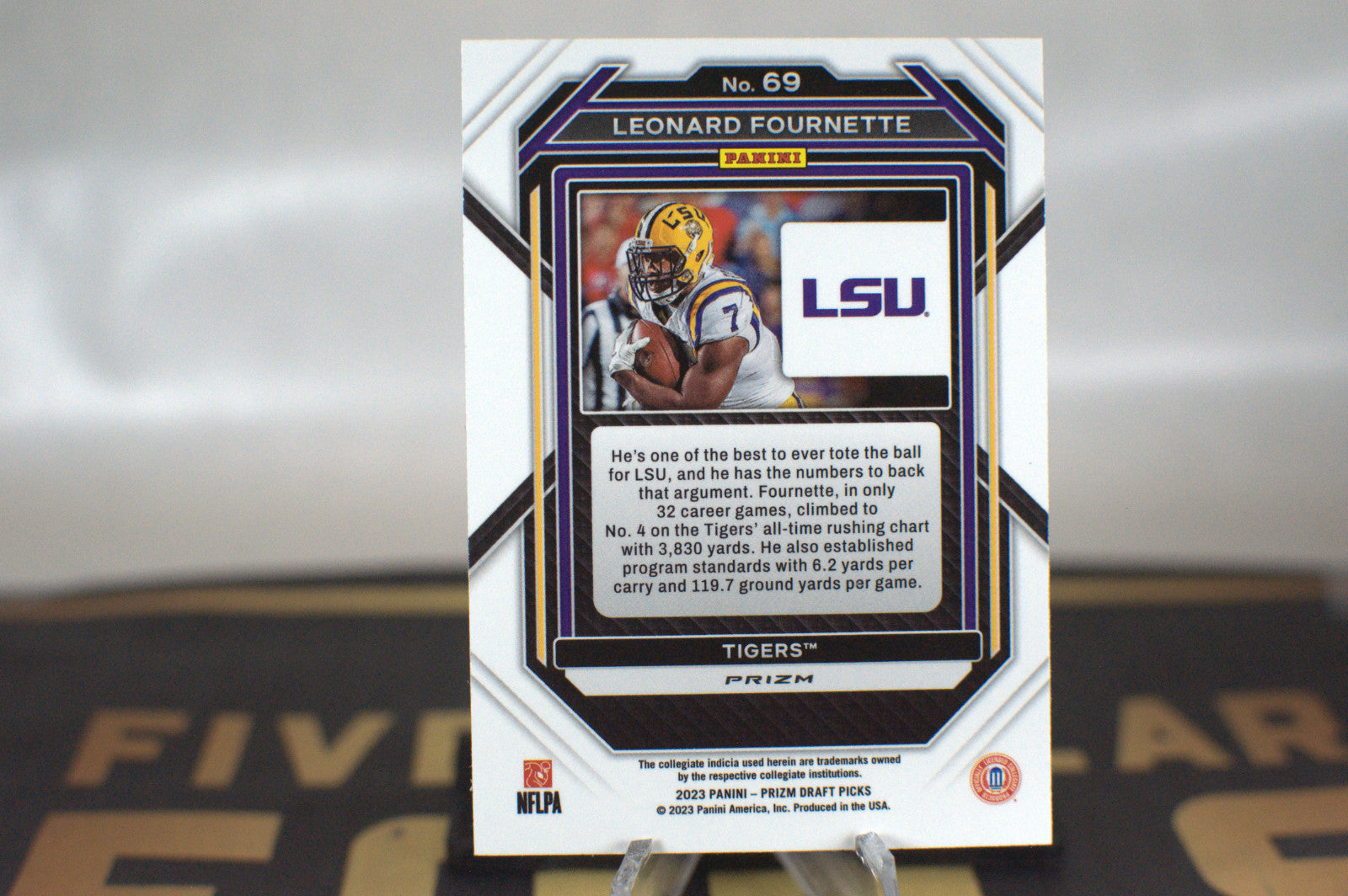 2023 Panini Prizm Draft Picks : Leonard Fournette [Green] #69