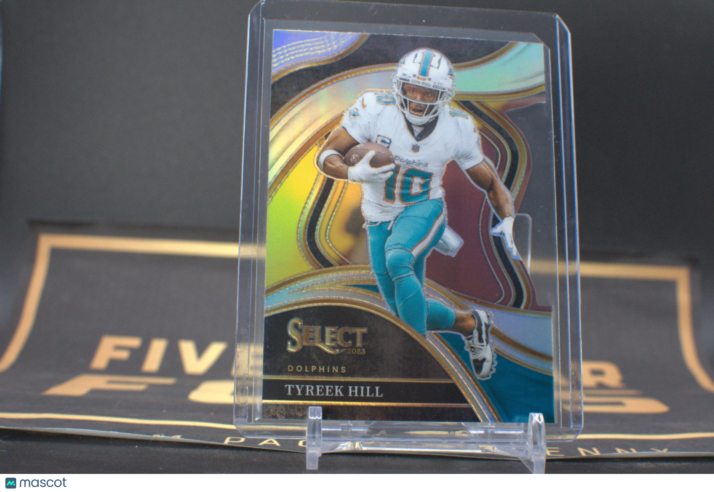 2023 Select Red & Yellow Prizm Club Level Die-Cut Tyreek Hill 209