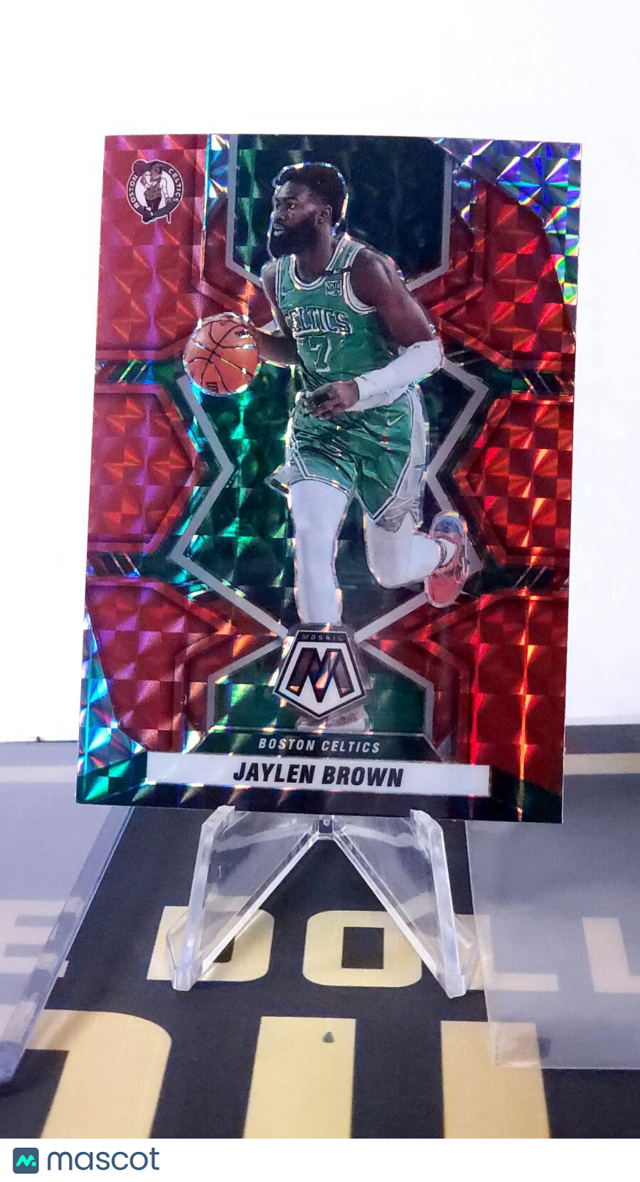 2021 Panini Mosaic: Jaylen Brown [Red] #35