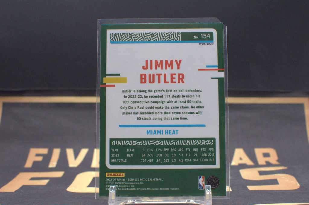 2023 Panini Donruss Optic: Jimmy Butler [Silver Holo] #154 **Free Shipping @ $10