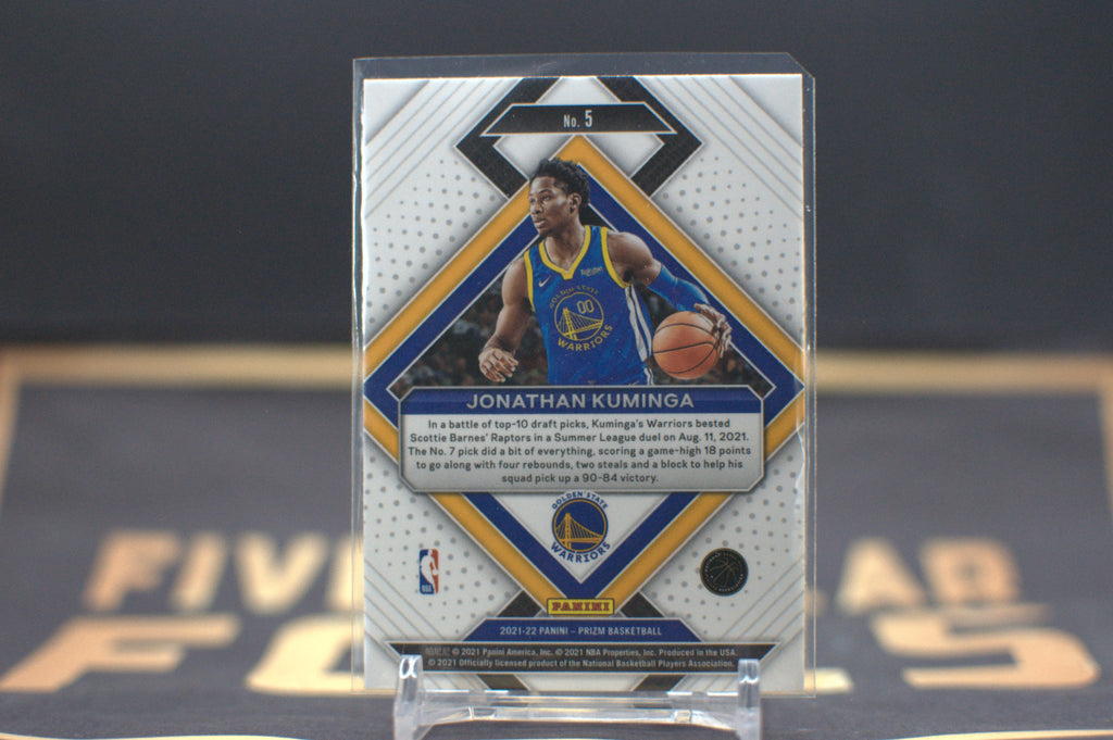 2021 Panini Prizm Emergent Jonathan Kuminga #5 **Free Shipping @ $10+**