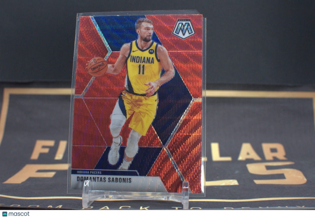 2019 Panini Mosaic Domantas Sabonis [Red Wave] #155 **Free Shipping @ $10+**