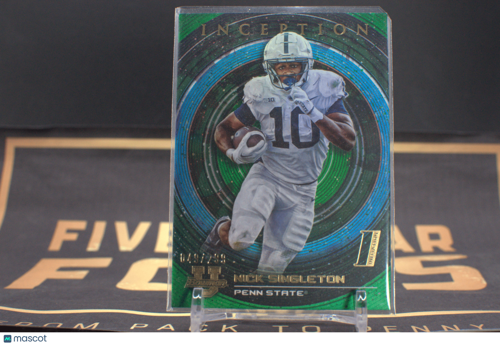 2022-23 BOWMAN INCEPTION U NICK SINGLETON BLUE 049/299