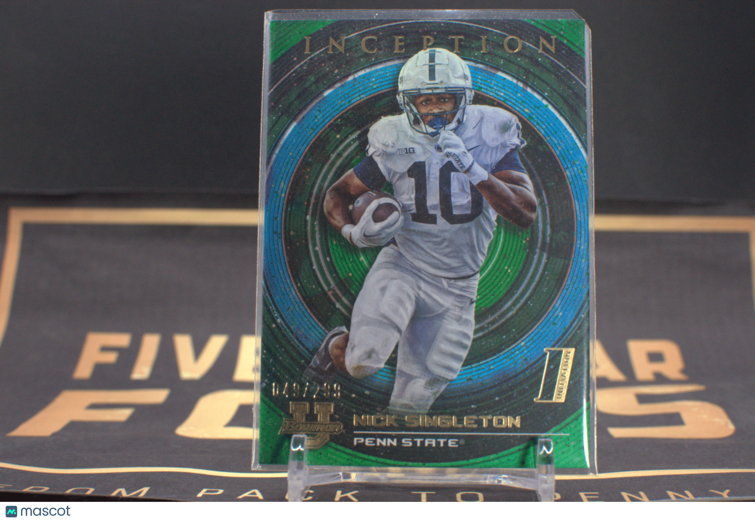 2022-23 BOWMAN INCEPTION U NICK SINGLETON BLUE 049/299