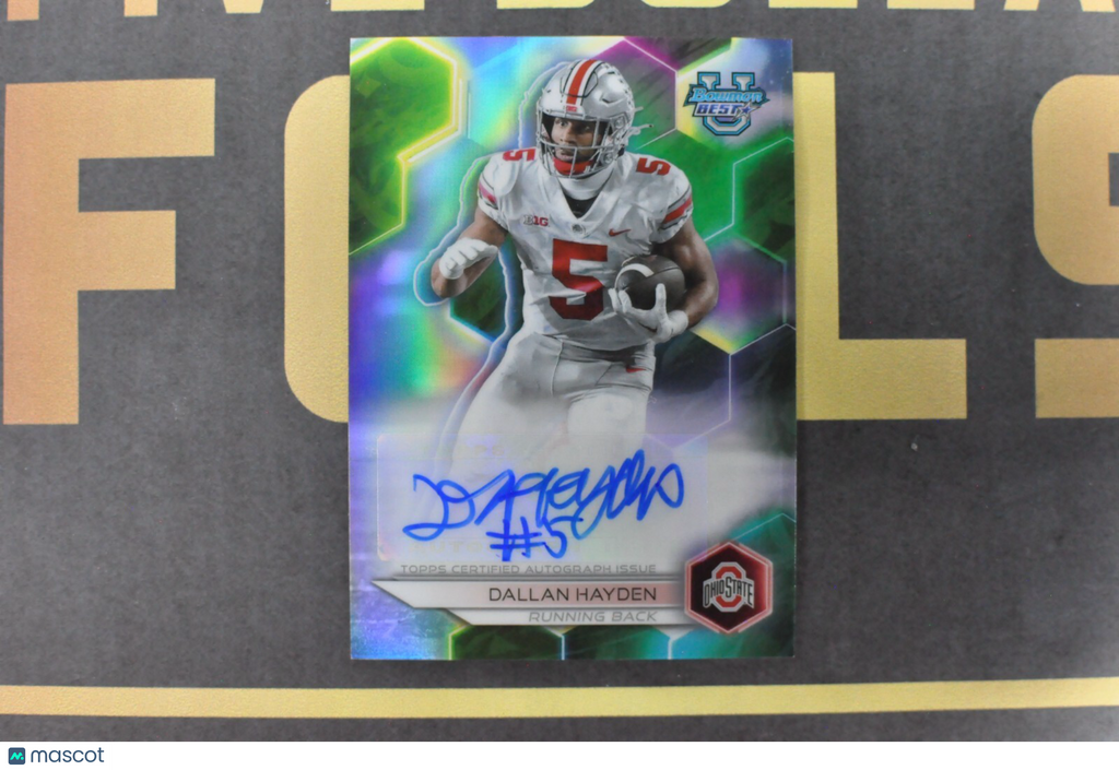 2023 Bowman's Best University Best of 2023 Auto Dallan Hayden #BOA-DHA