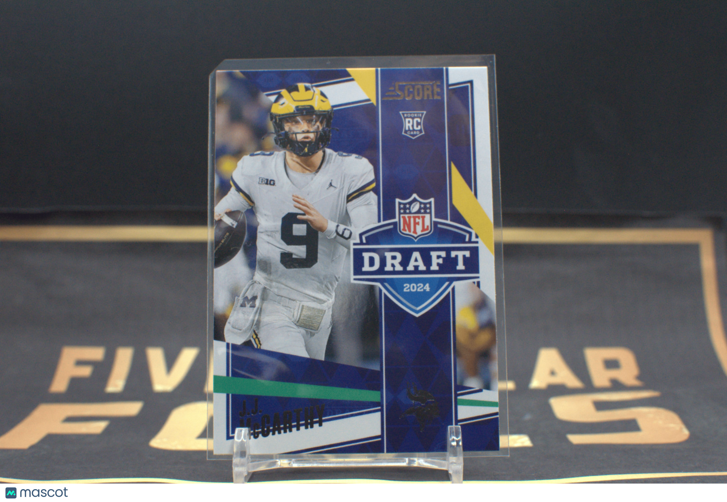 2024 Score NFL Draft J.J. McCarthy #4 **Free Shipping @ $10+**