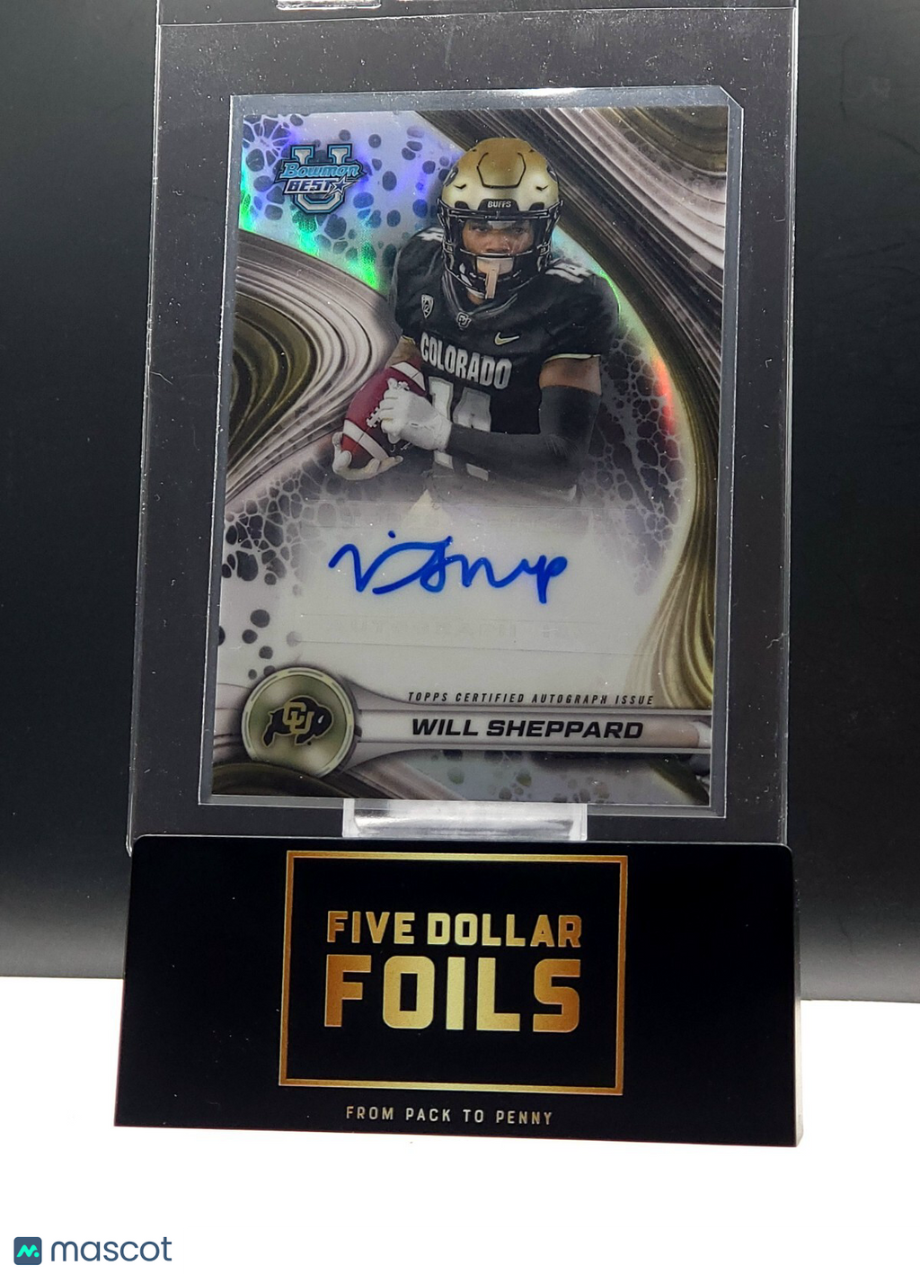 2024 Bowman U Best Auto #BOA-WS Will Sheppard