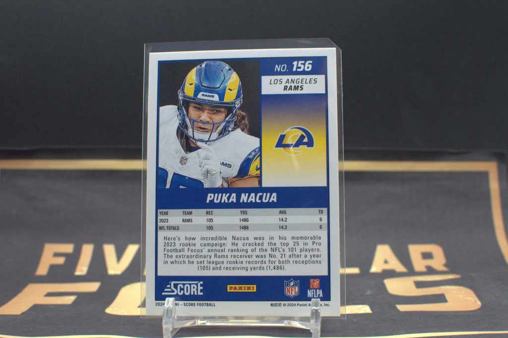 2024 Score Puka Nacua #156 **Free Shipping @ $10+**