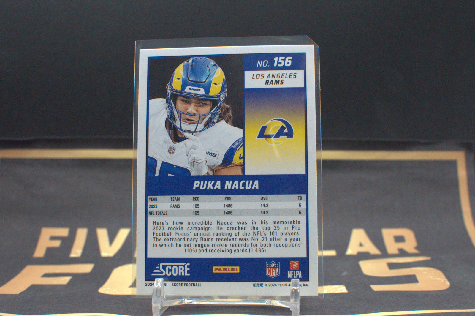 2024 Score Puka Nacua #156 **Free Shipping @ $10+**