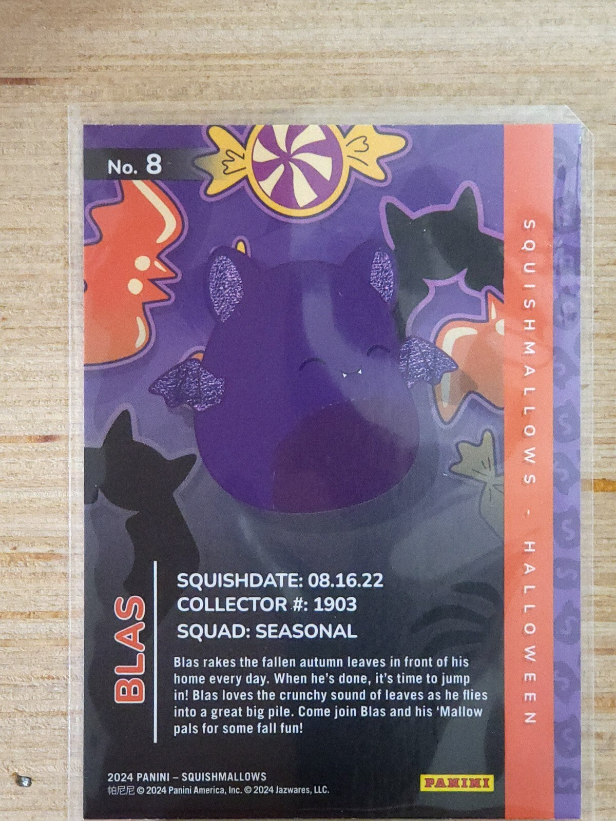 2024 Panini Squishmallows #8 Blas