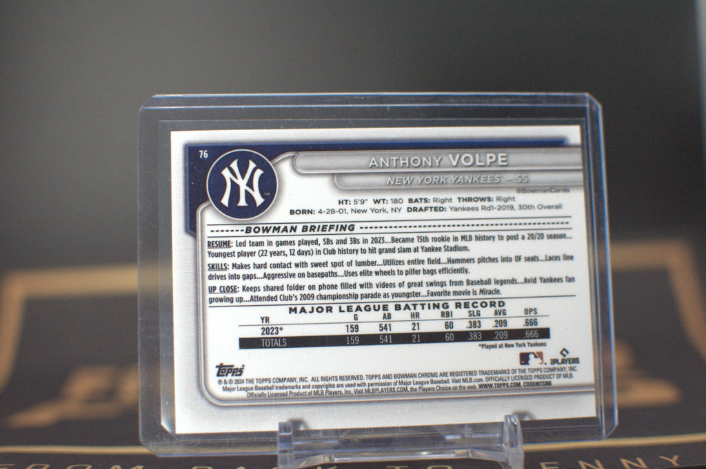 2024 Bowman: Anthony Volpe [Mojo] #76