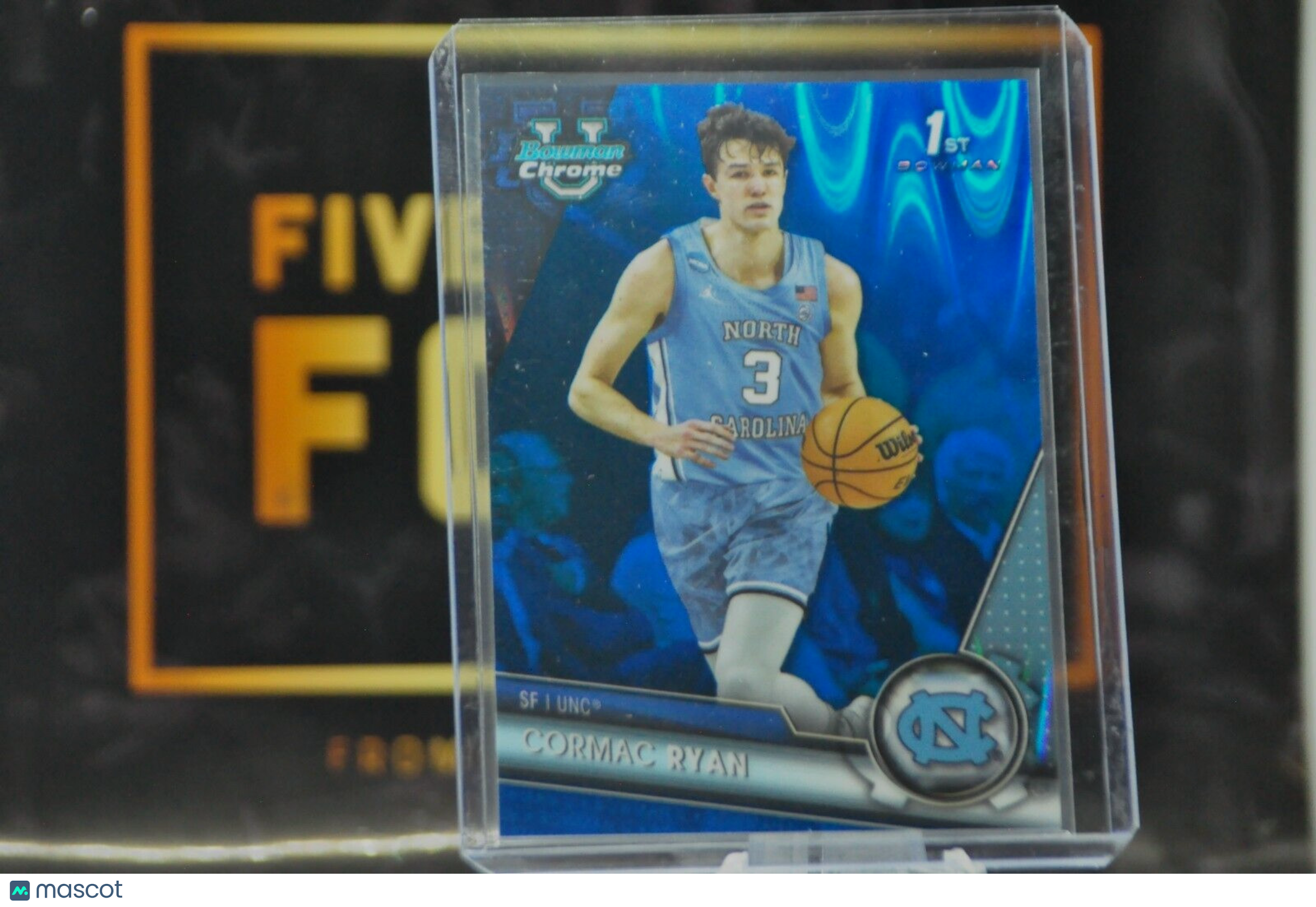 2023-24 Bowman Chrome University Cormac Ryan Blue Refractor #11 #026/199