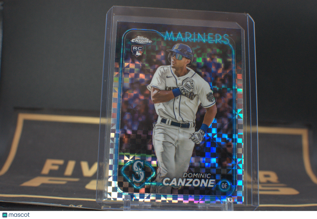 2024 Topps Chrome : Dominic Canzone [X-Fractors] #133 **Free Shipping @ $10+**