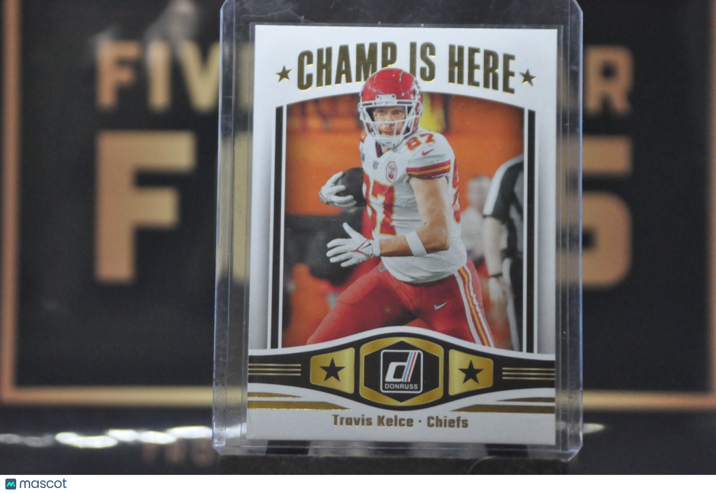 Travis Kelce #CIH-4 (2023 Panini Donruss Champ Is Here)