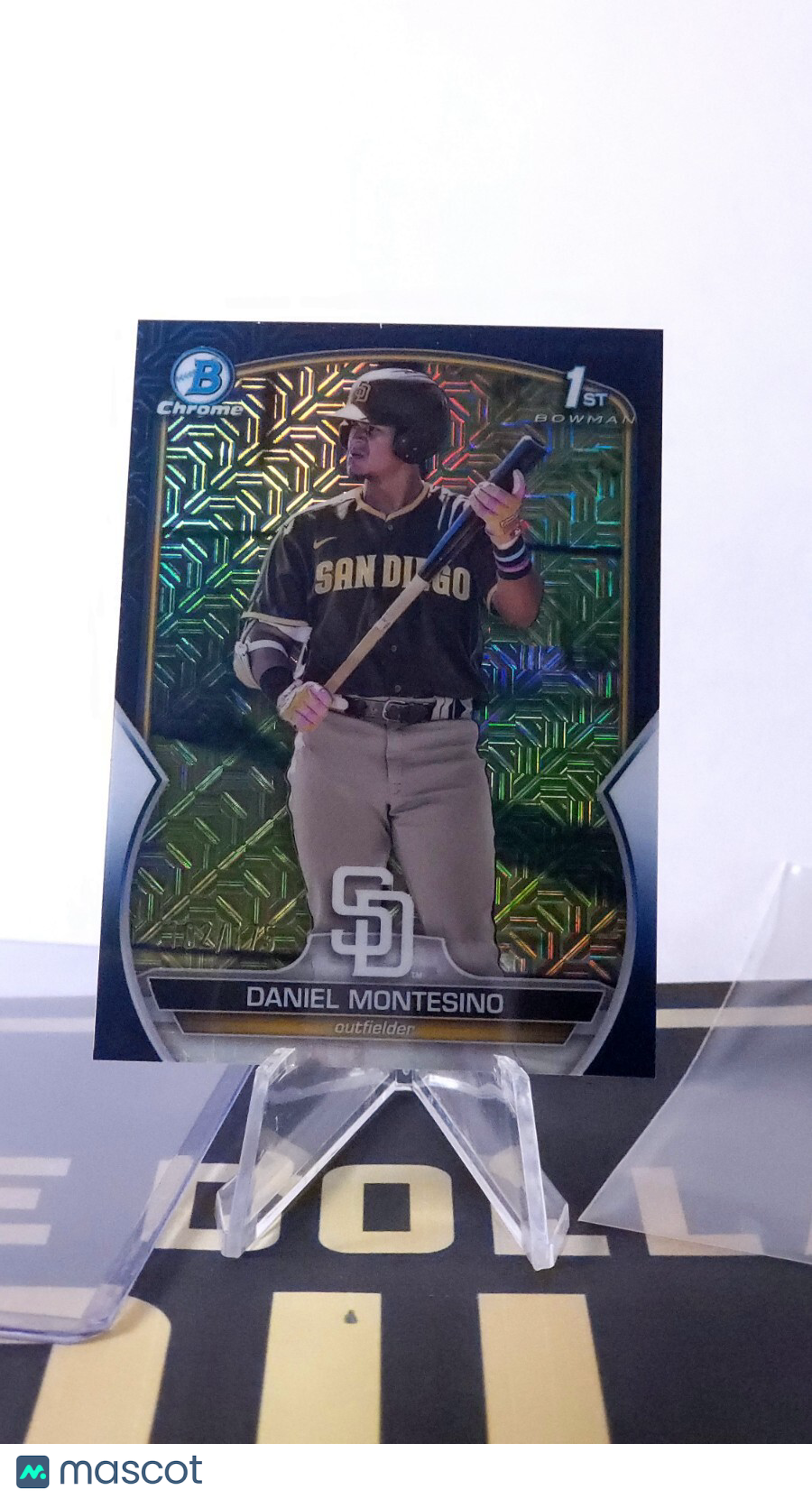 2023 Bowman Chrome Prospects: Daniel Montesino [Mega Box Mojo Navy] #BCP-114