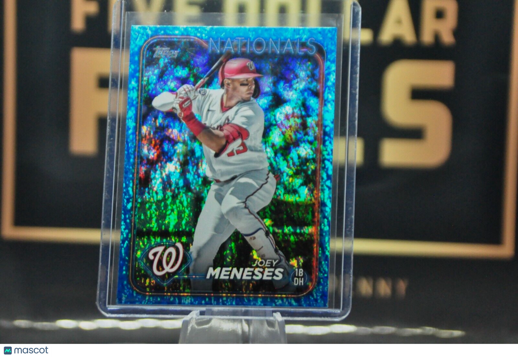 2024 Topps Series 1 JOEY MENESES #142 Blue Foil Parallel #430/999