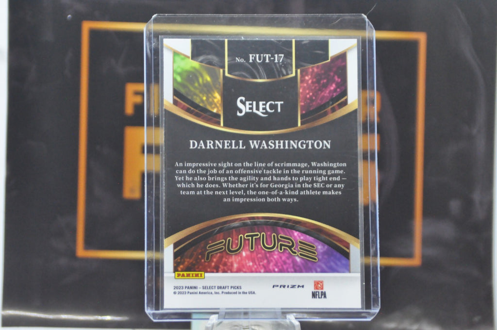 2023 Panini Select Draft Picks Future: Darnell Washington #FUT-17