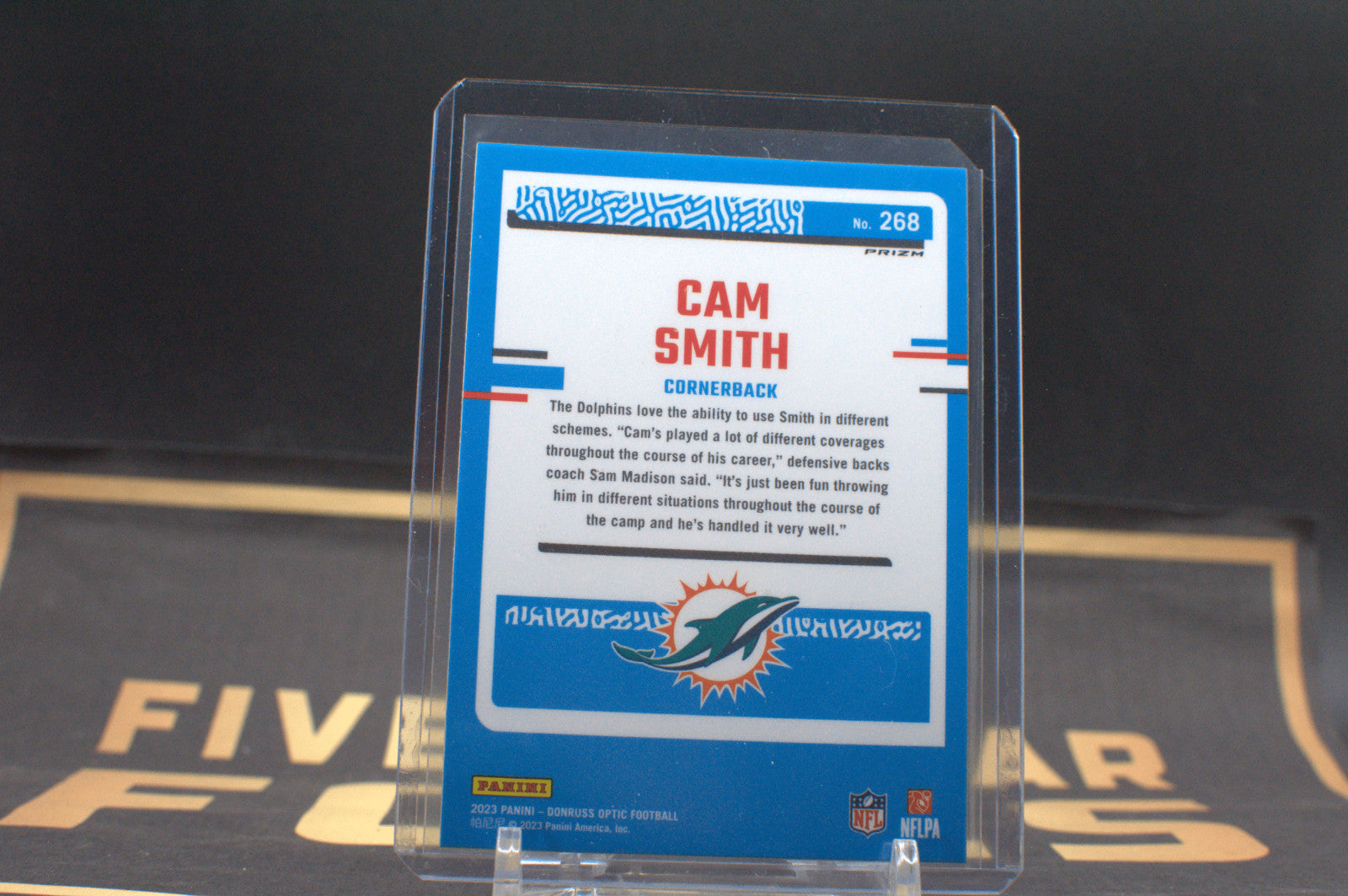 2023 Panini Donruss Optic: Cam Smith [Red Hyper] #268