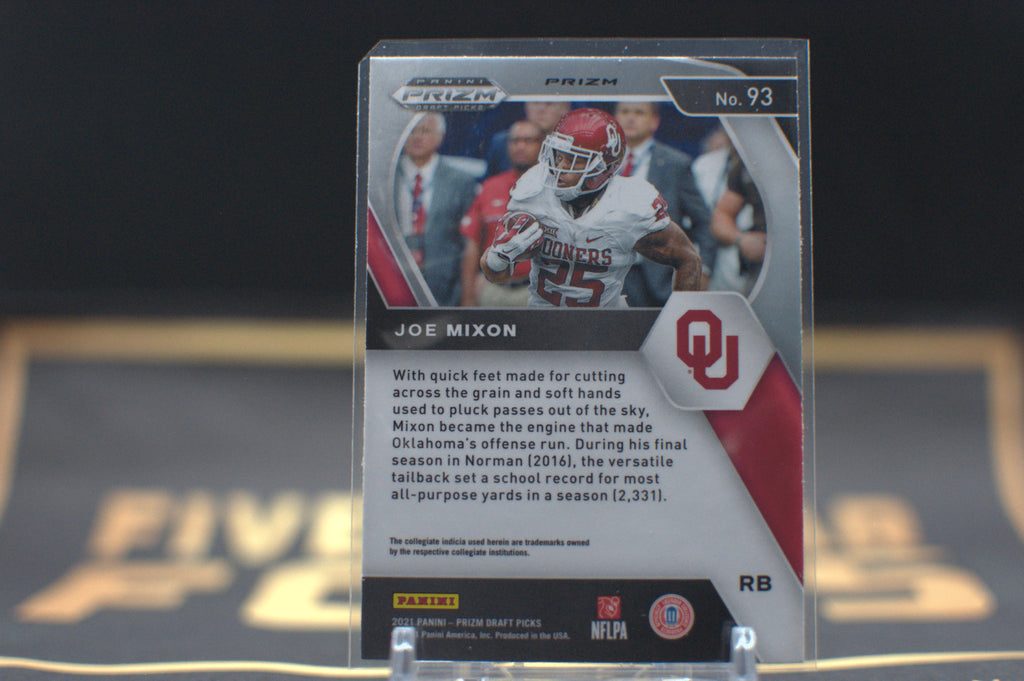 2021 Panini Prizm Draft Picks Joe Mixon [Red Circles] #93 **Free Shipping @ $10+
