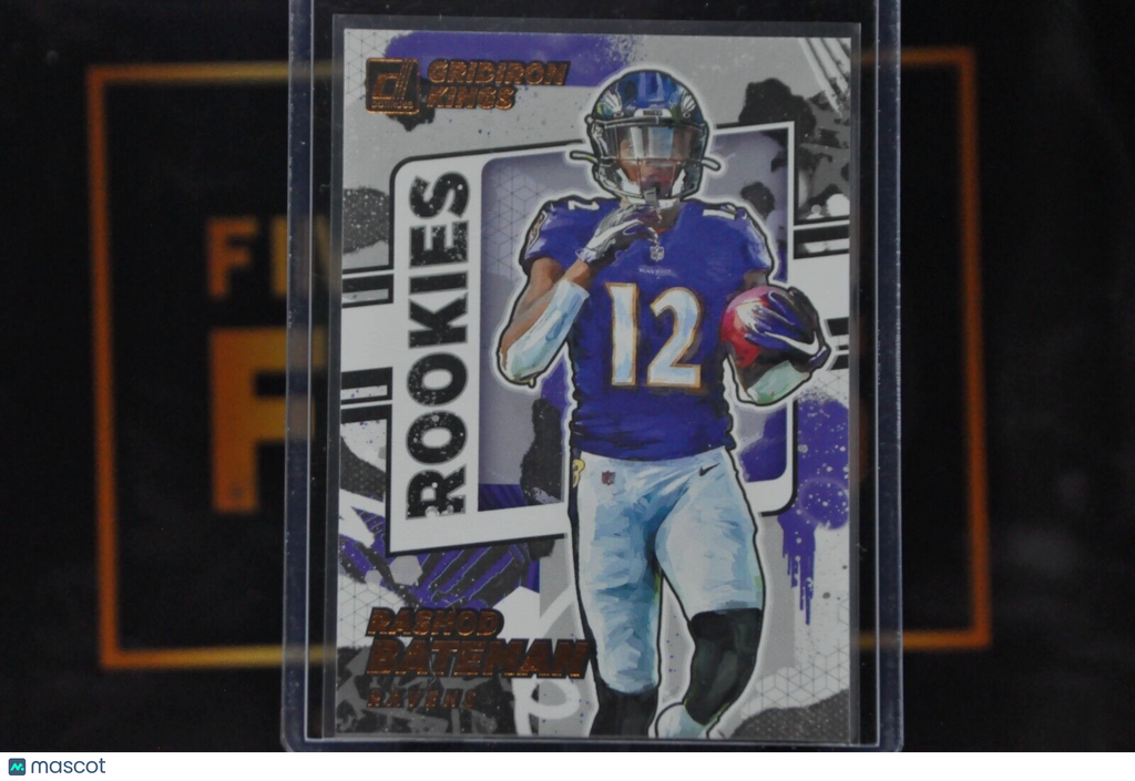 2021 Panini Donruss All Time Gridiron Kings: Rashod Bateman #RGK-RBA