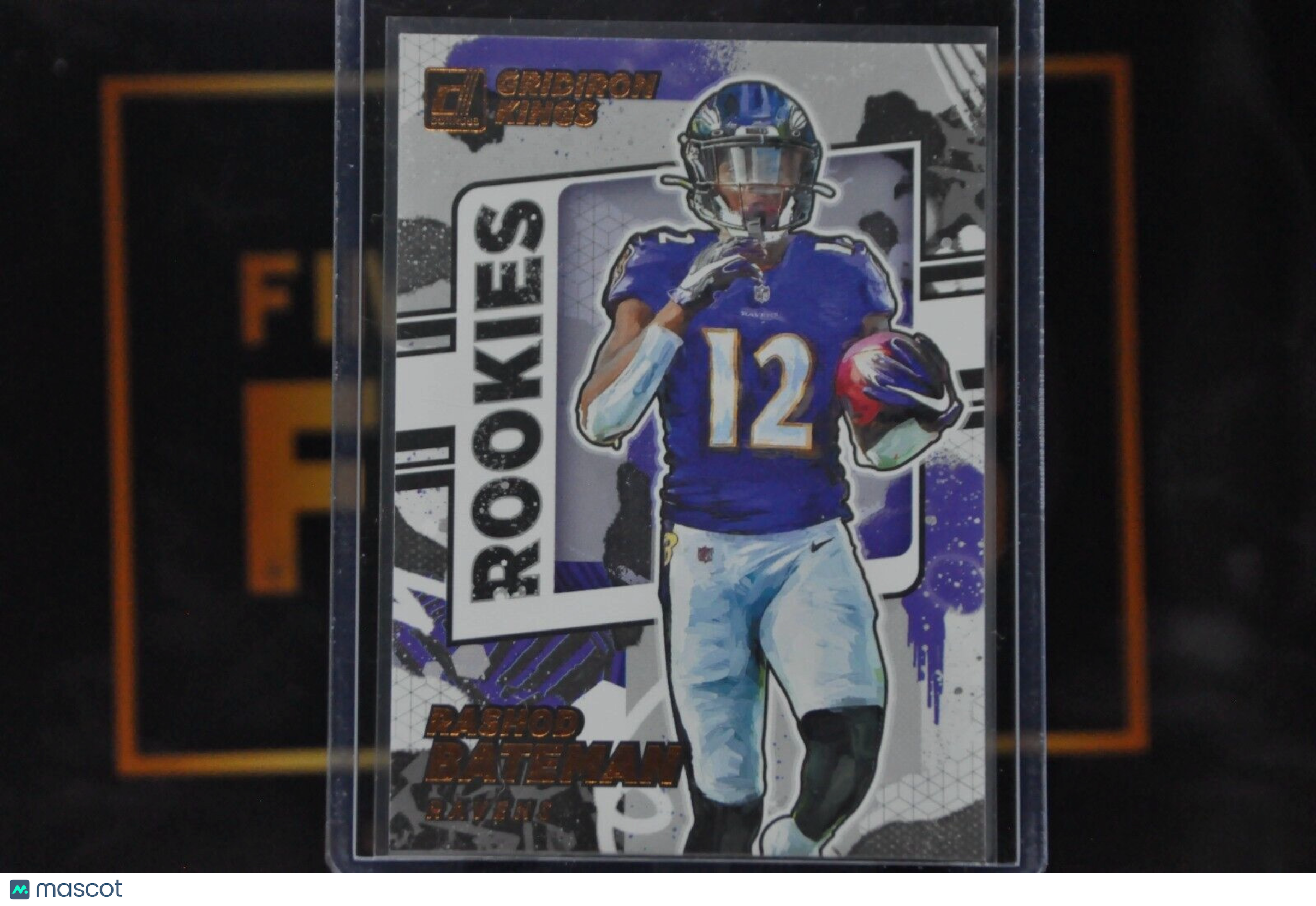2021 Panini Donruss All Time Gridiron Kings: Rashod Bateman #RGK-RBA