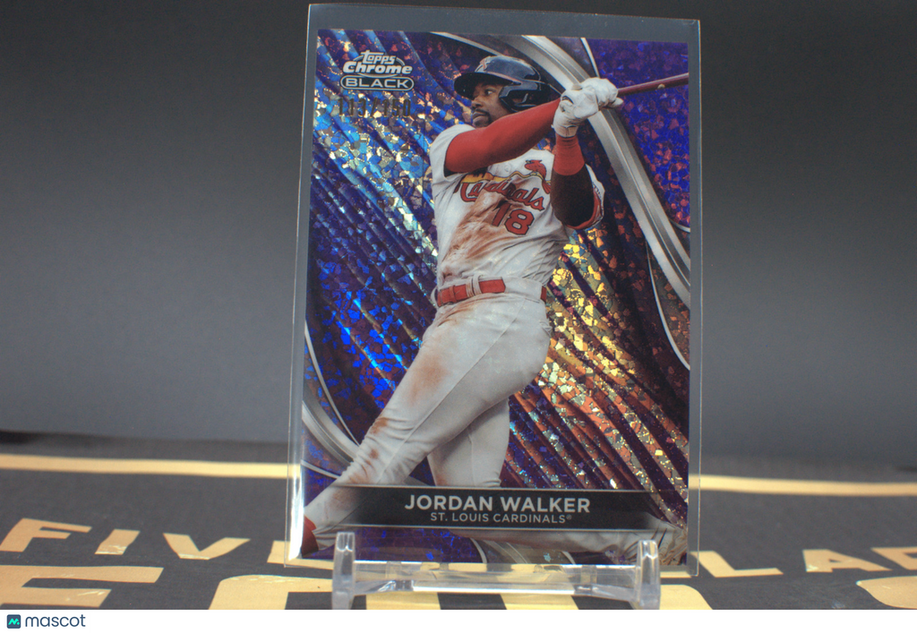 2024 Topps BLACK JORDAN WALKER Purple MINI DIAMOND #36 **Free Shipping @ $10
