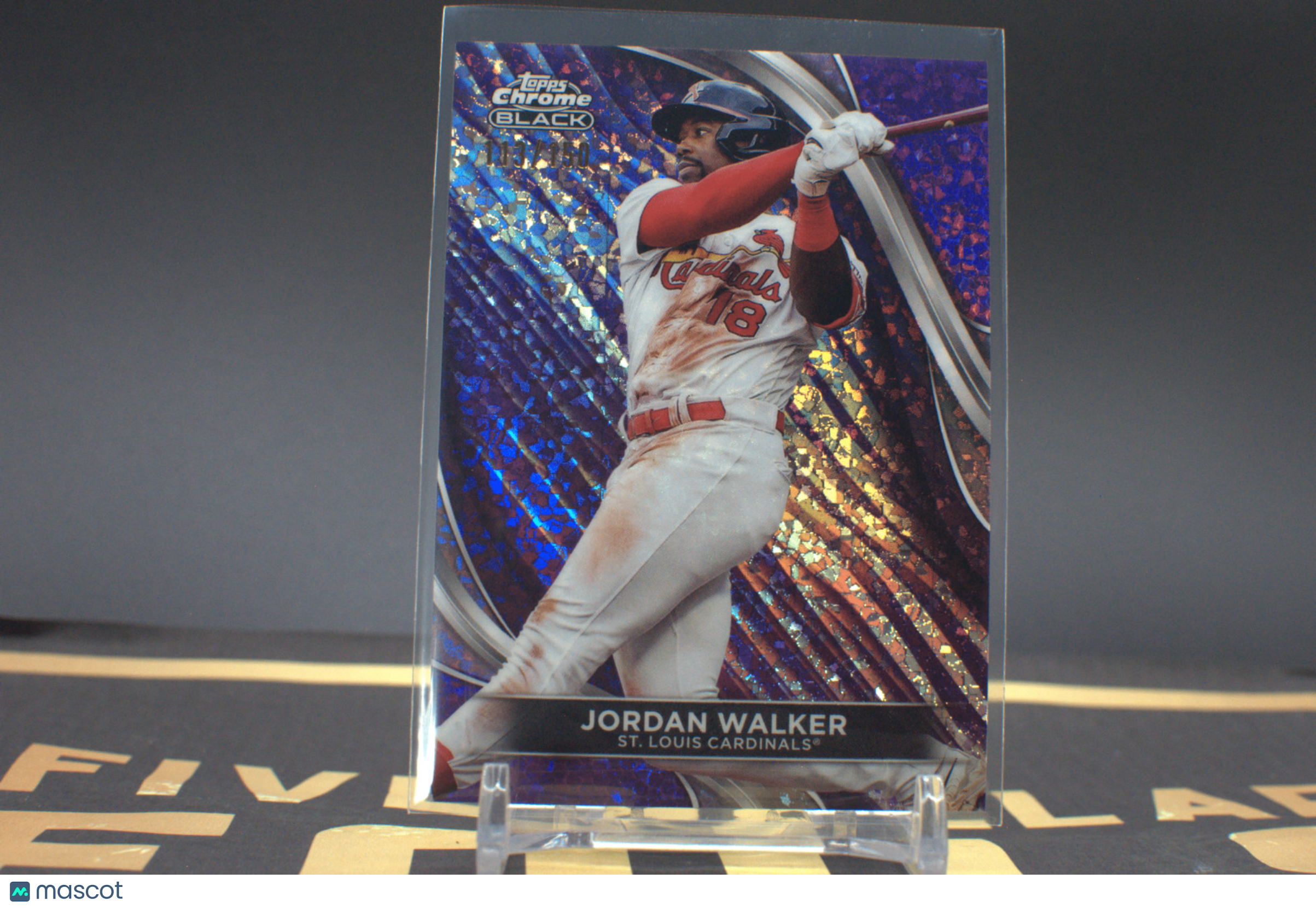2024 Topps BLACK JORDAN WALKER Purple MINI DIAMOND #36 **Free Shipping @ $10
