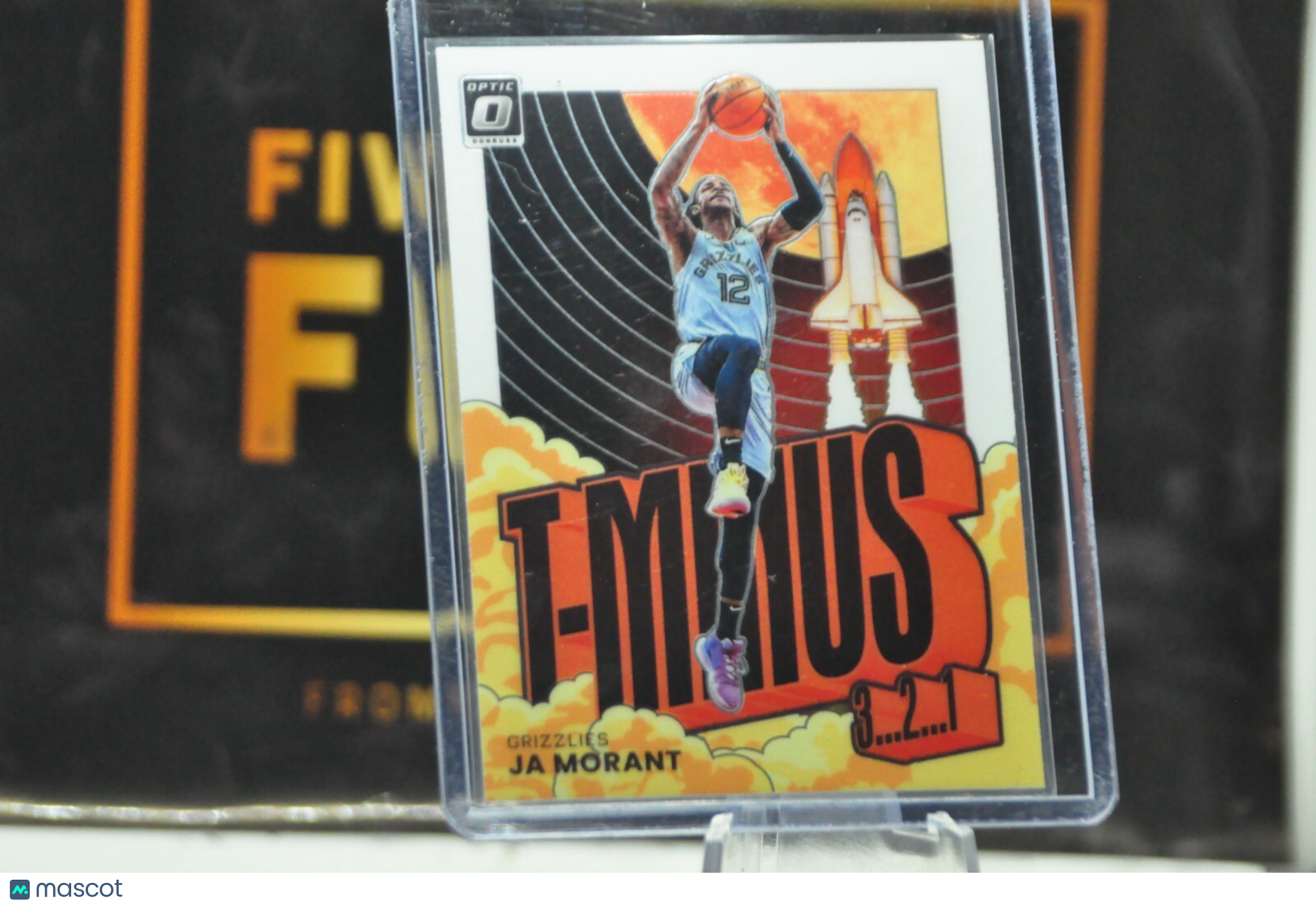Ja Morant #10 (2021 Panini Donruss Optic T Minus 3 2 1)
