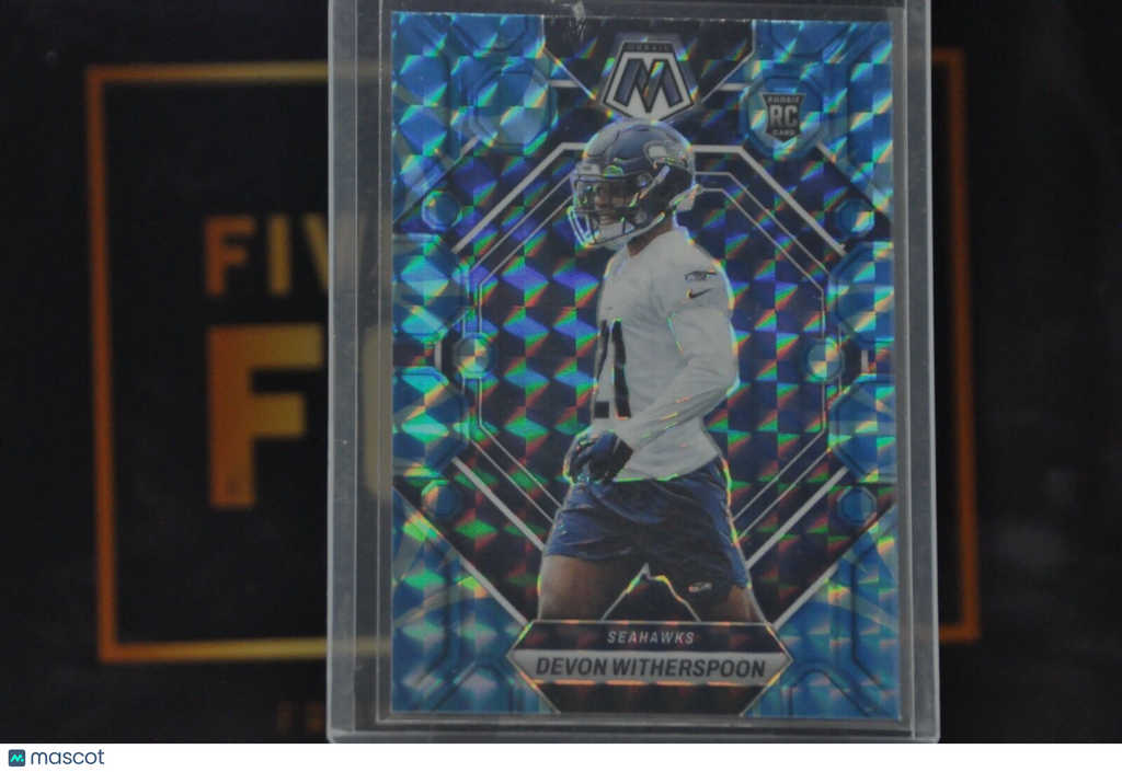 2023 Panini Mosaic: Devon Witherspoon [Blue] #313