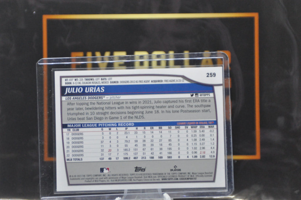 Julio Urias #259 (2023 Topps Big League)