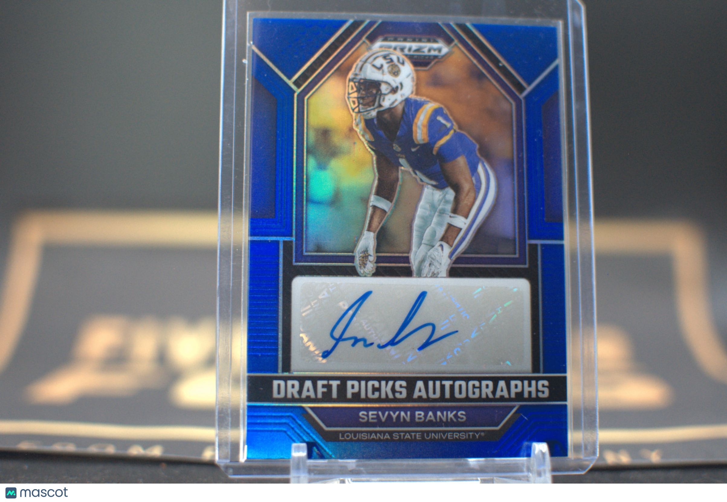 2023 Panini Prizm Draft Picks Blue /149 Sevyn Banks #DPA-SBA Auto