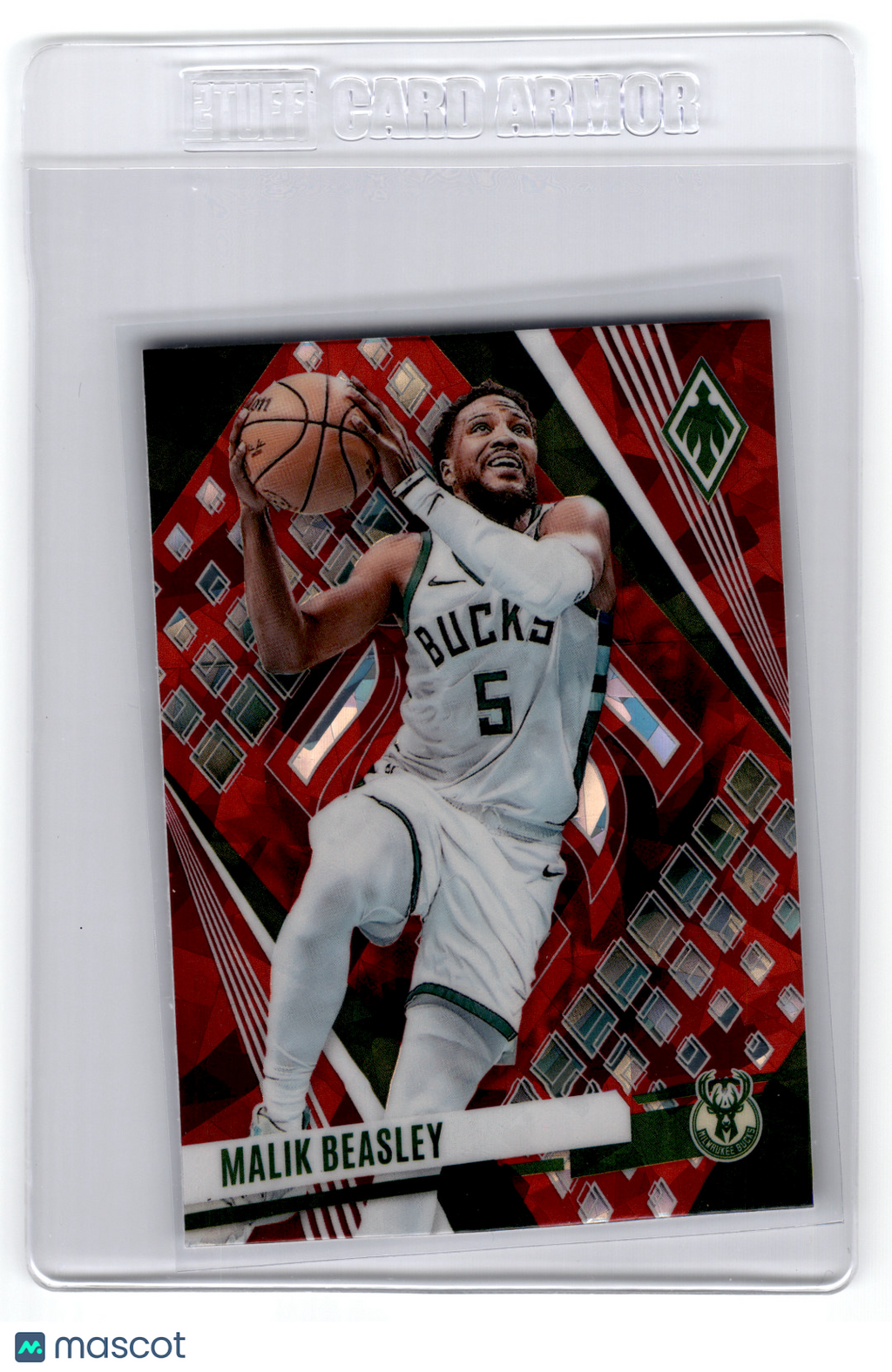 2023 Panini Phoenix Malik Beasley Red Ice #175**Free Shipping @ $10+**
