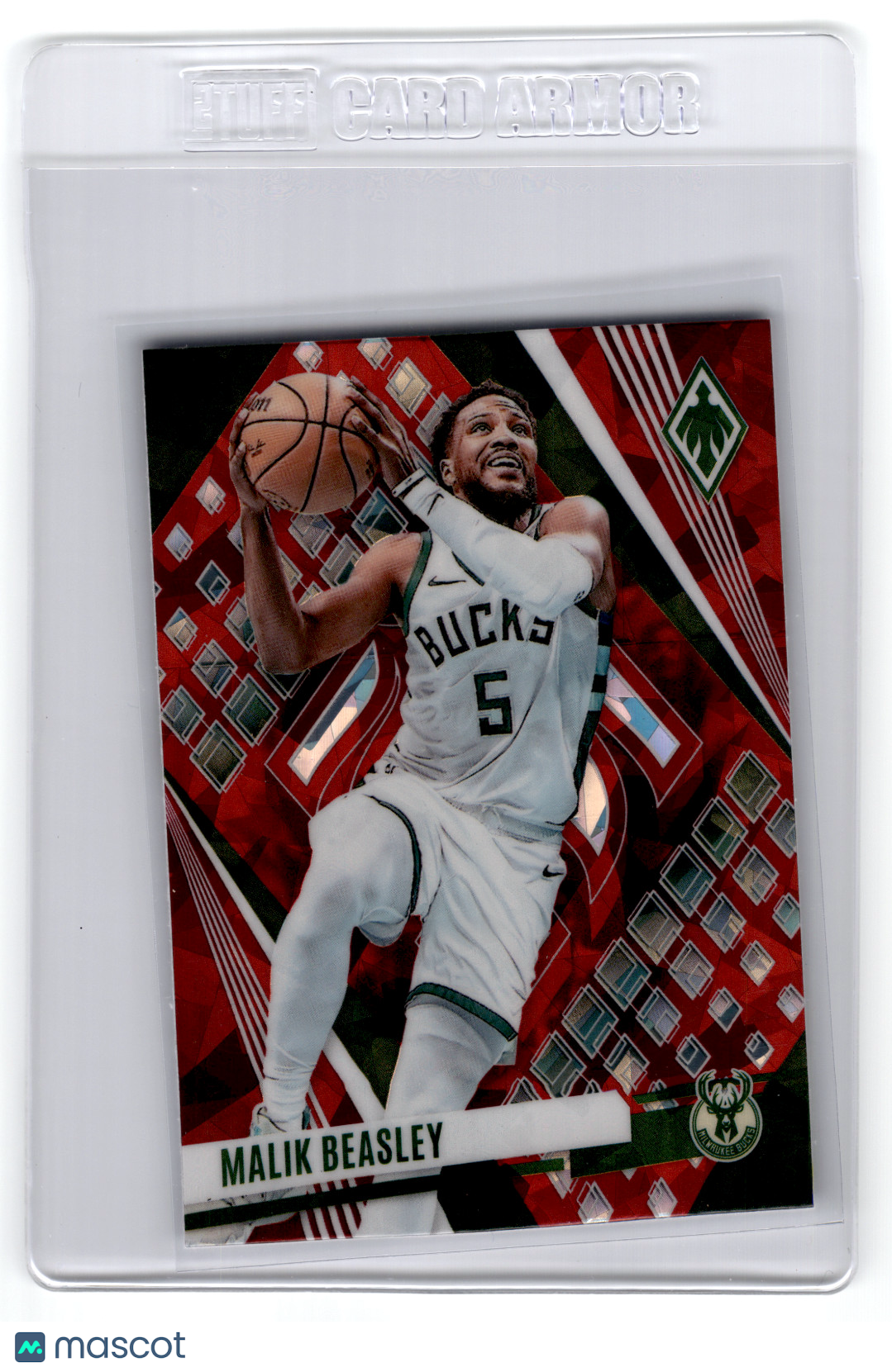 2023 Panini Phoenix Malik Beasley Red Ice #175**Free Shipping @ $10+**