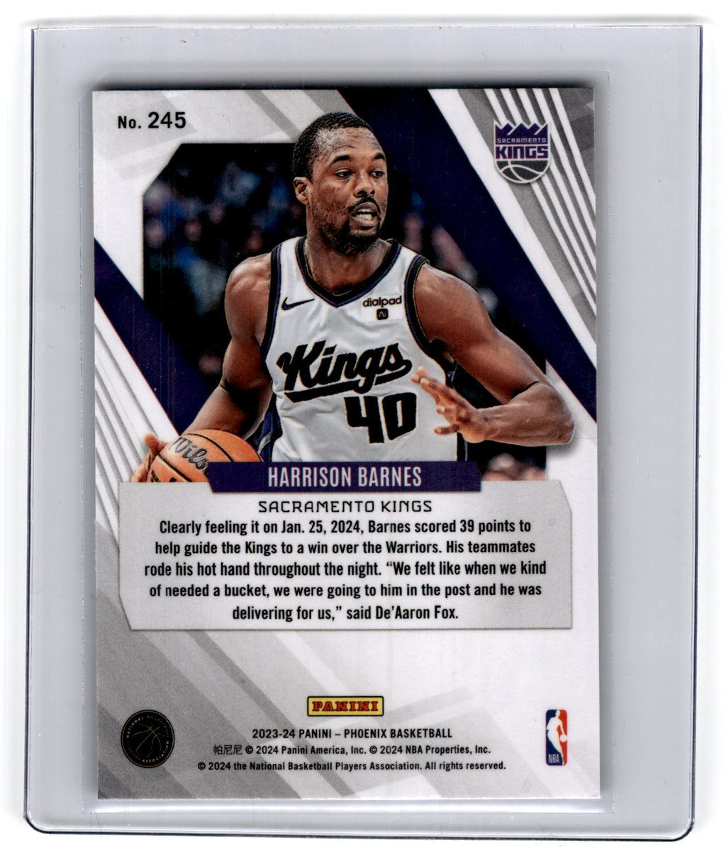 2023 Panini Phoenix Harrison Barnes #245 **Free Shipping @ $10+**