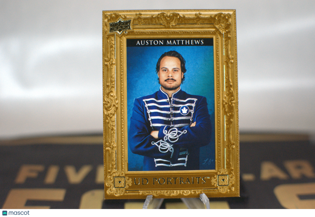 023 Upper Deck UD Portraits: Auston Matthews #P-22
