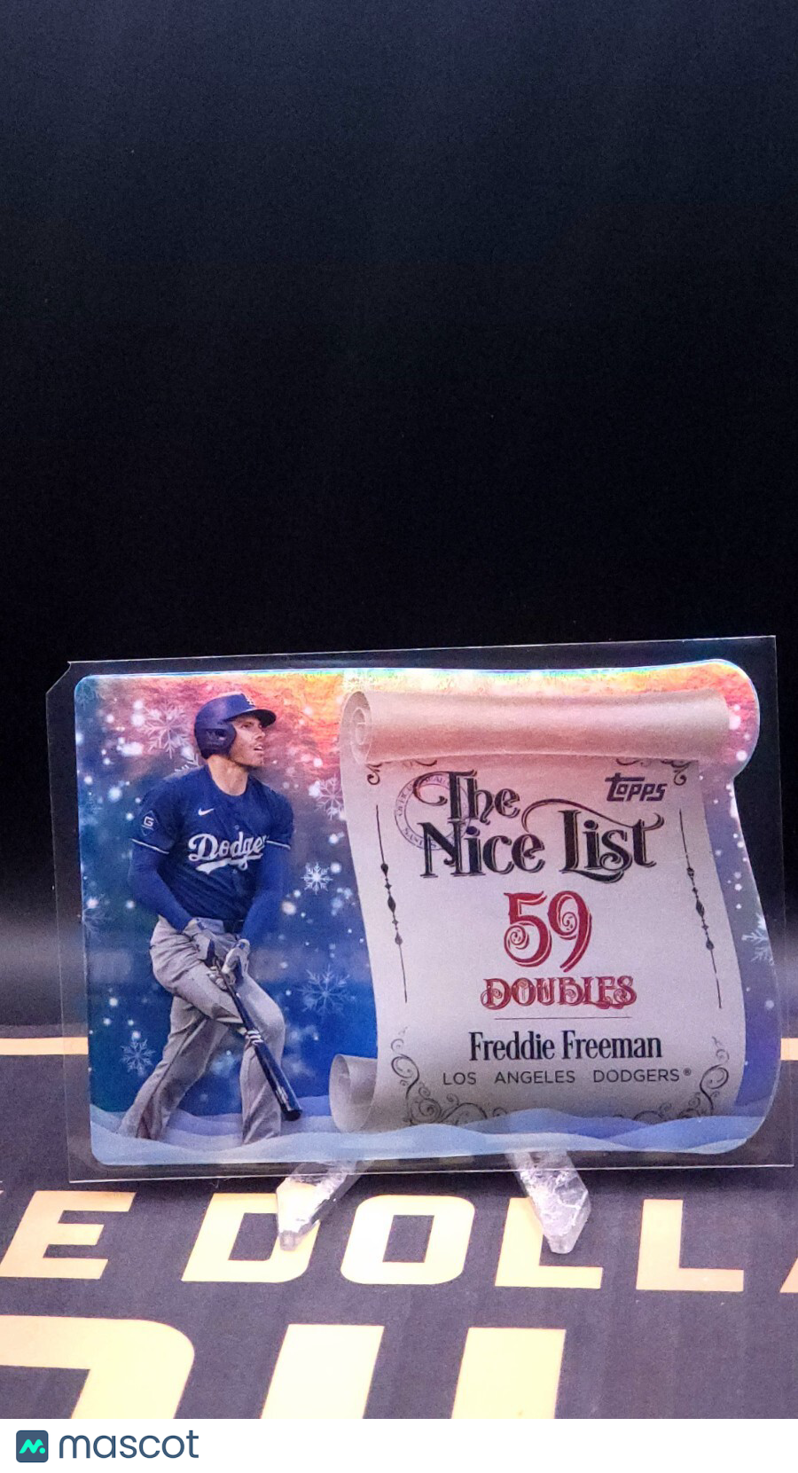 2024 Topps Holiday #MNL-7 Freddie Freeman Making The Nice List