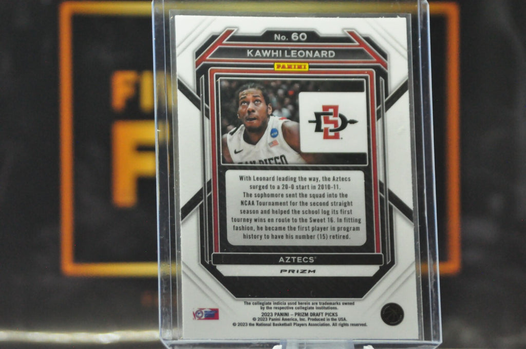Kawhi Leonard [Purple Wave] #60 (2023 Panini Prizm Draft Picks)