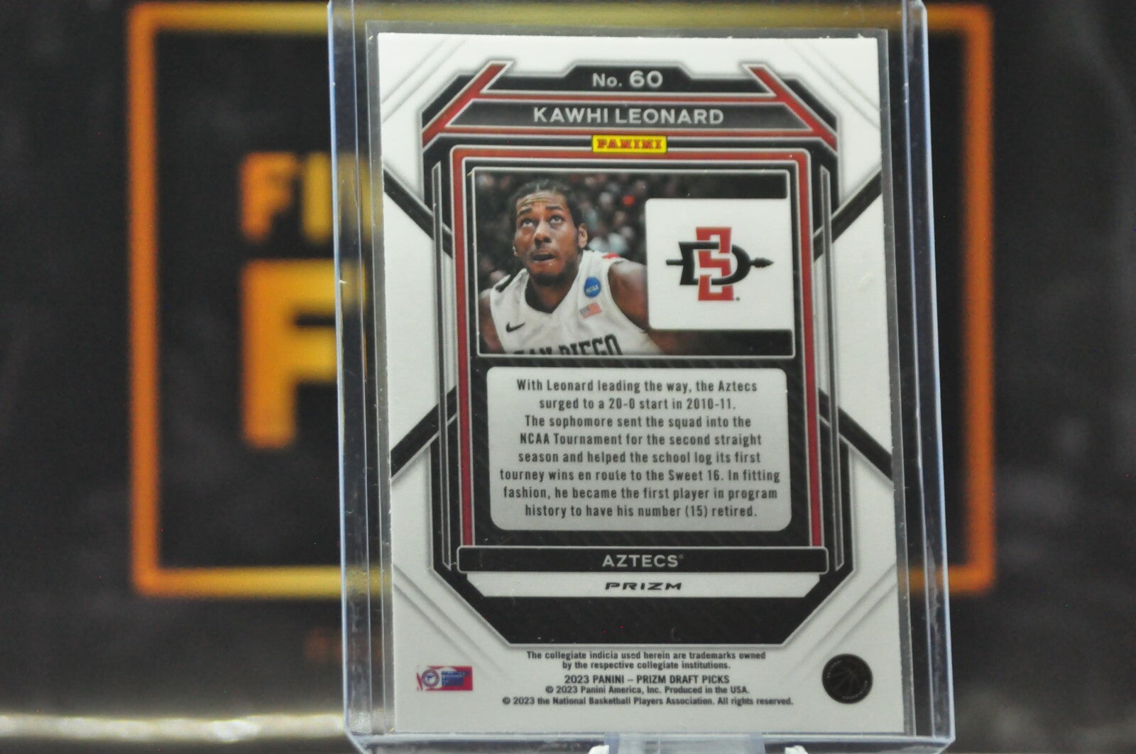 Kawhi Leonard [Purple Wave] #60 (2023 Panini Prizm Draft Picks)